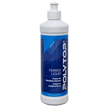 Polytop Ferrox Liquid 500 ml Politur für unlackierte Metalloberflächen